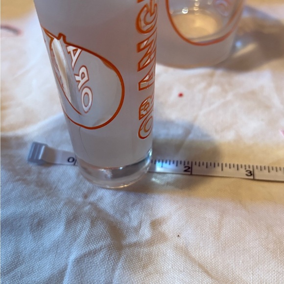 Vintage Orange Slice Glassware Set - Picture 6 of 9